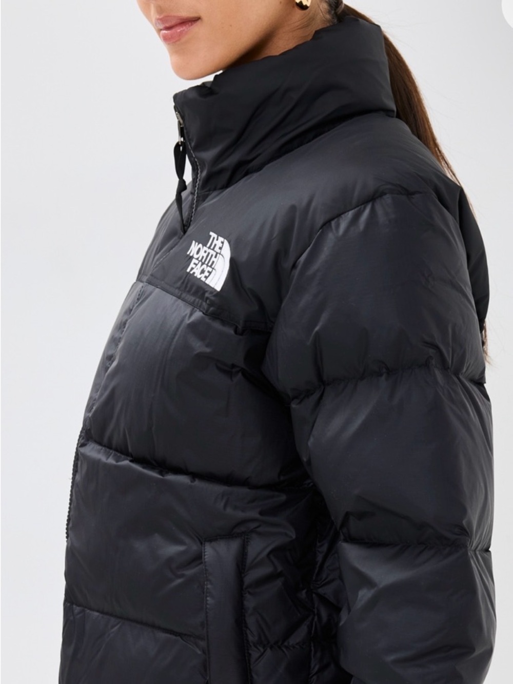 The North Face Black Women's Puffer Jacket - Picture 3 of 9